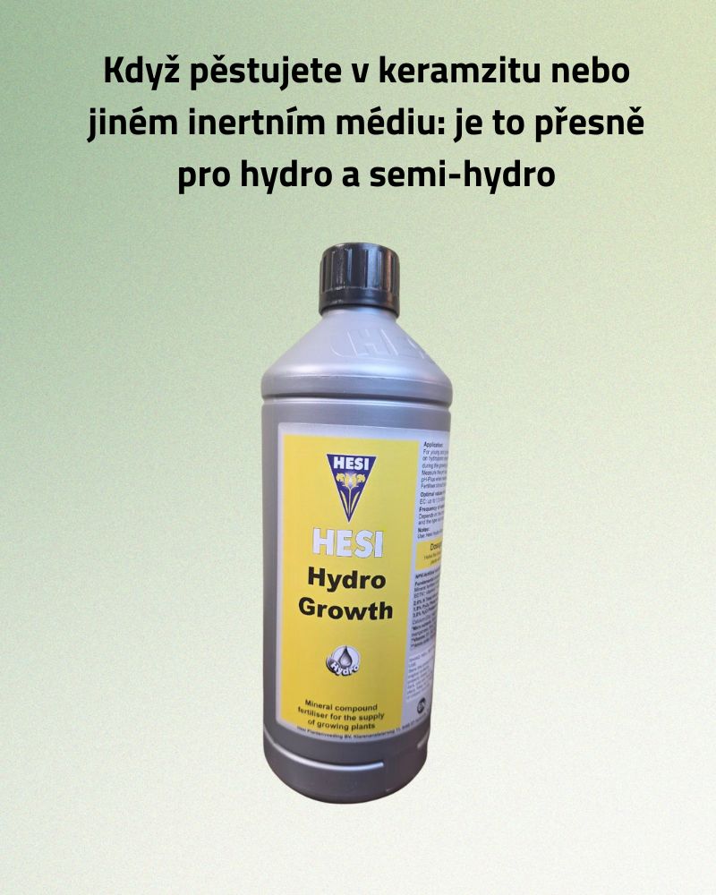 Hesi Hydroponické hnojivo pro mladé rostliny 1L- žluté